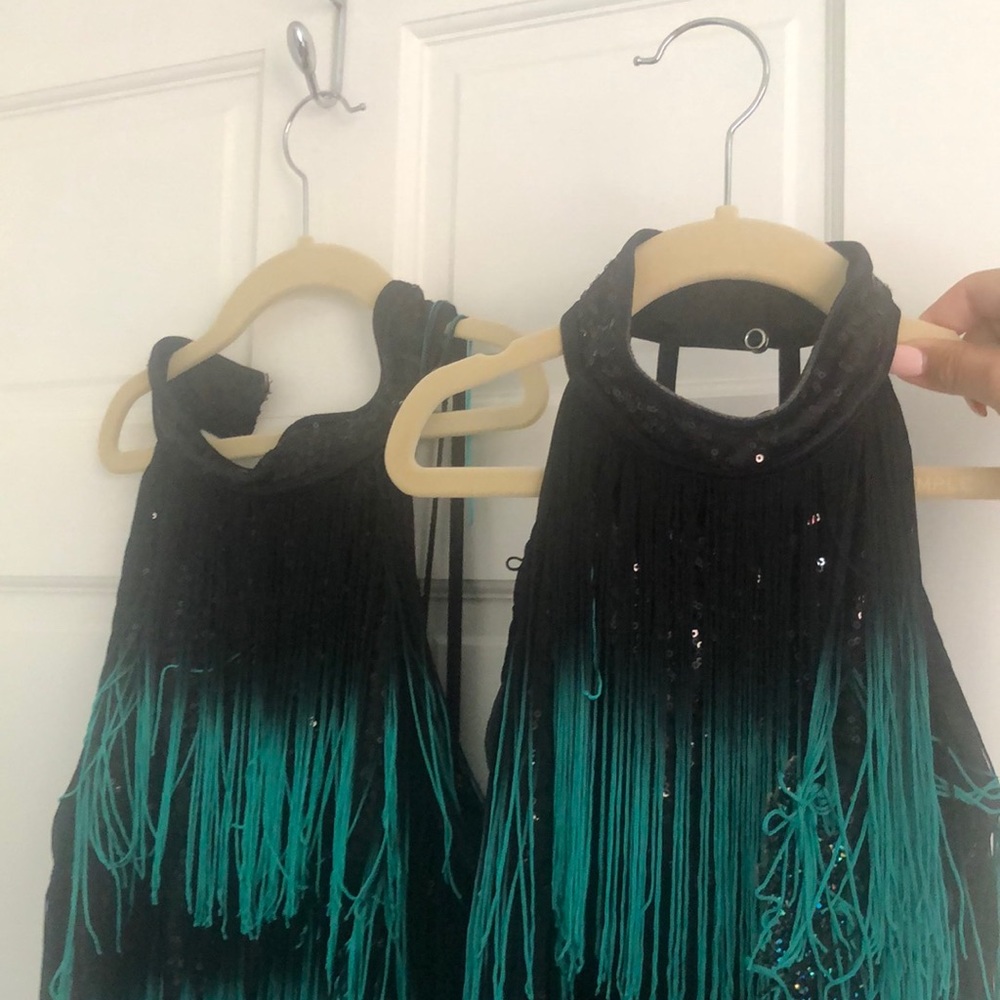 Fringe Latin Dance Costume - Picture 6 of 8